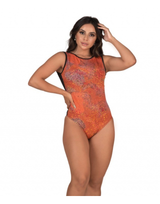 Printed Bodysuit - Rachel