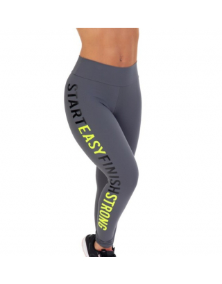 Fitness Legging with Printed Details