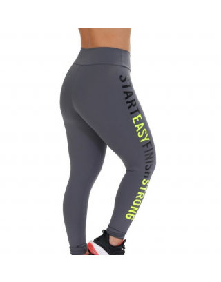 Fitness Legging with Printed Details