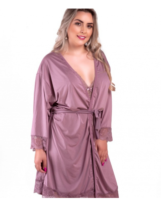 Plus Size Robe - Talita
