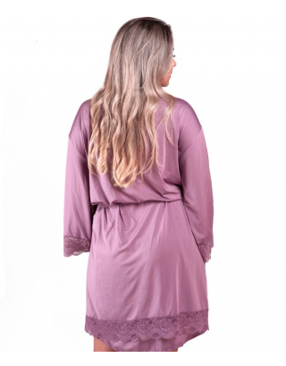 Plus Size Robe - Talita