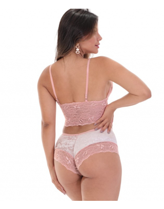 Baby Doll with Velvet Details - Catarina