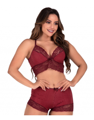 Baby Doll with Lace Details - Leticia