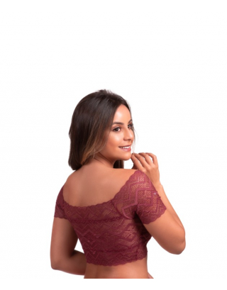 Lace Cropped - Mayara
