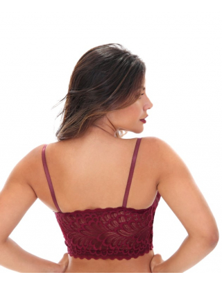 Padded Lace Cropped - Lucine