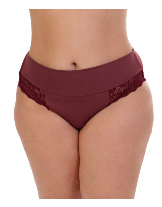 Plus Size Lace Panty - Pearl