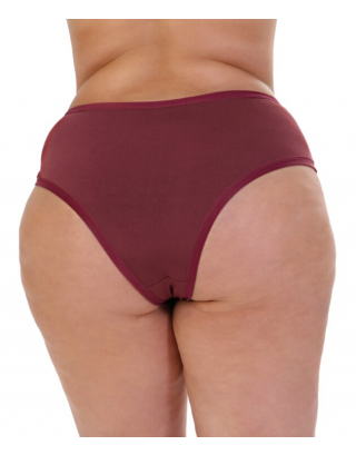 Plus Size Lace Panty - Pearl